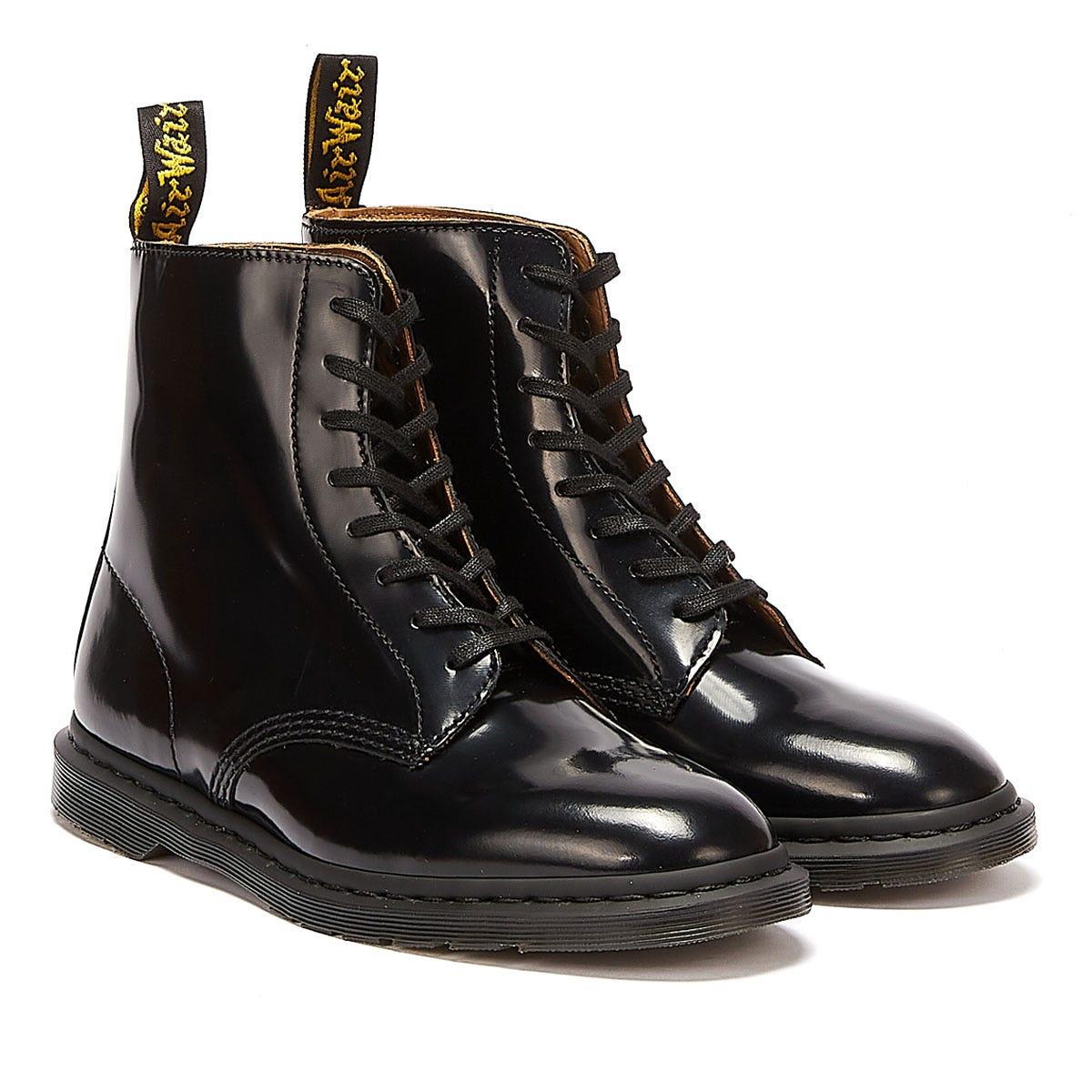 Dr. Martens Leather Dr. Martens Winchester Ii Mens Black Boots for Men