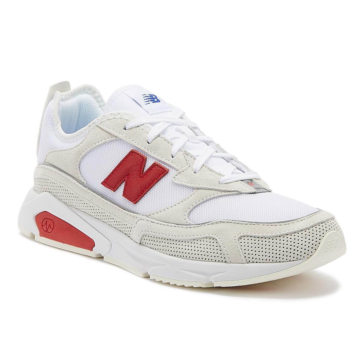New Balance Suede X-racer Mens White / Red Trainers for Men - Lyst
