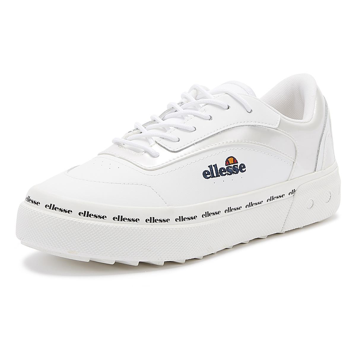 ellesse white joggers