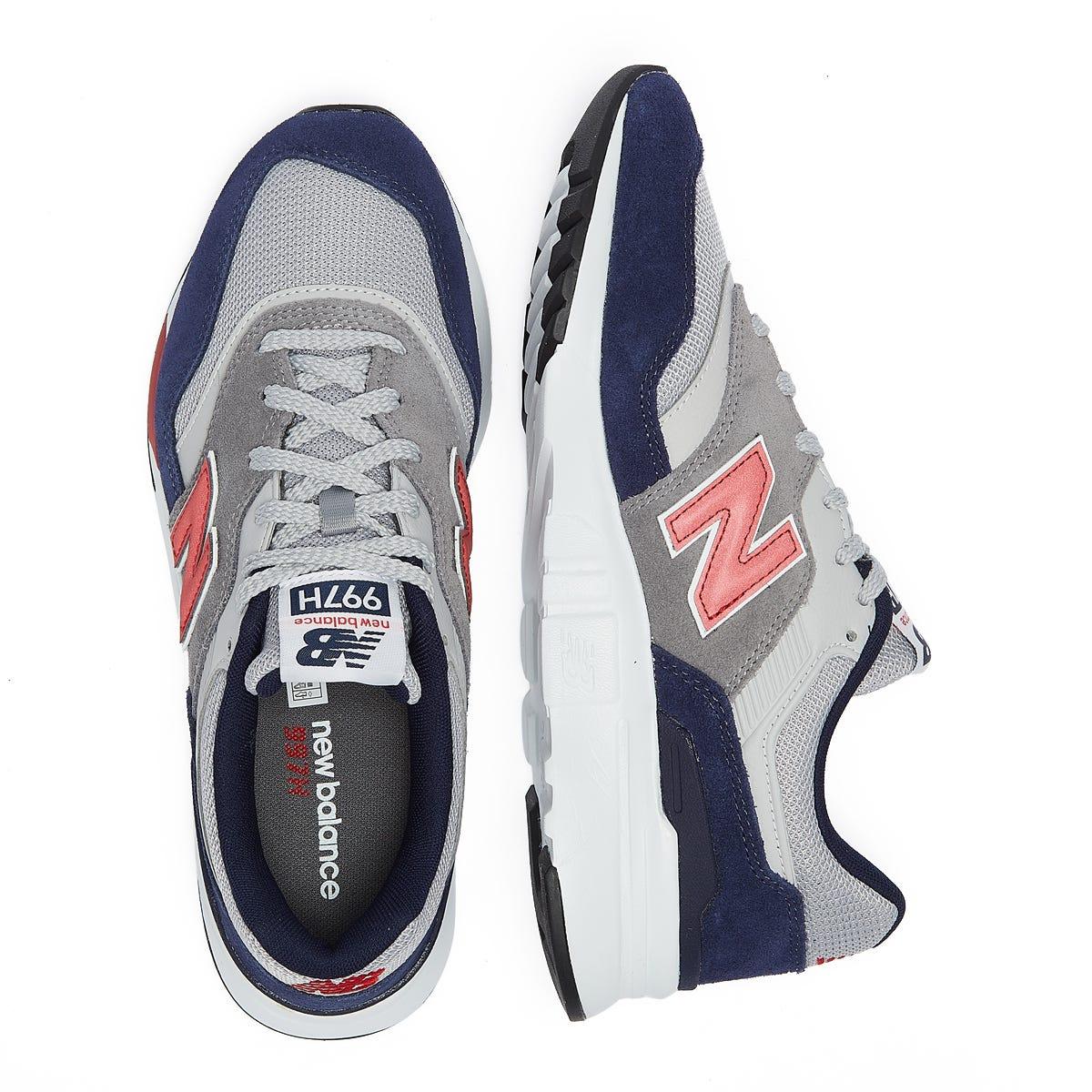 New Balance Suede 997h / Navy / Red 