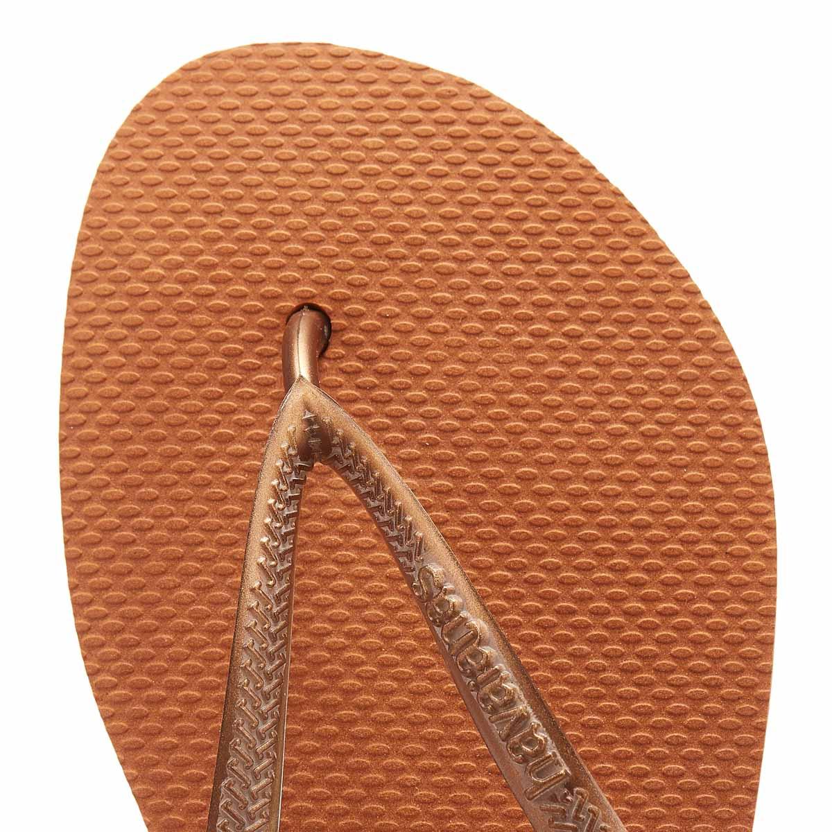havaianas bronze slim