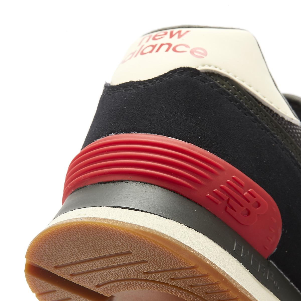 new balance red trainers mens