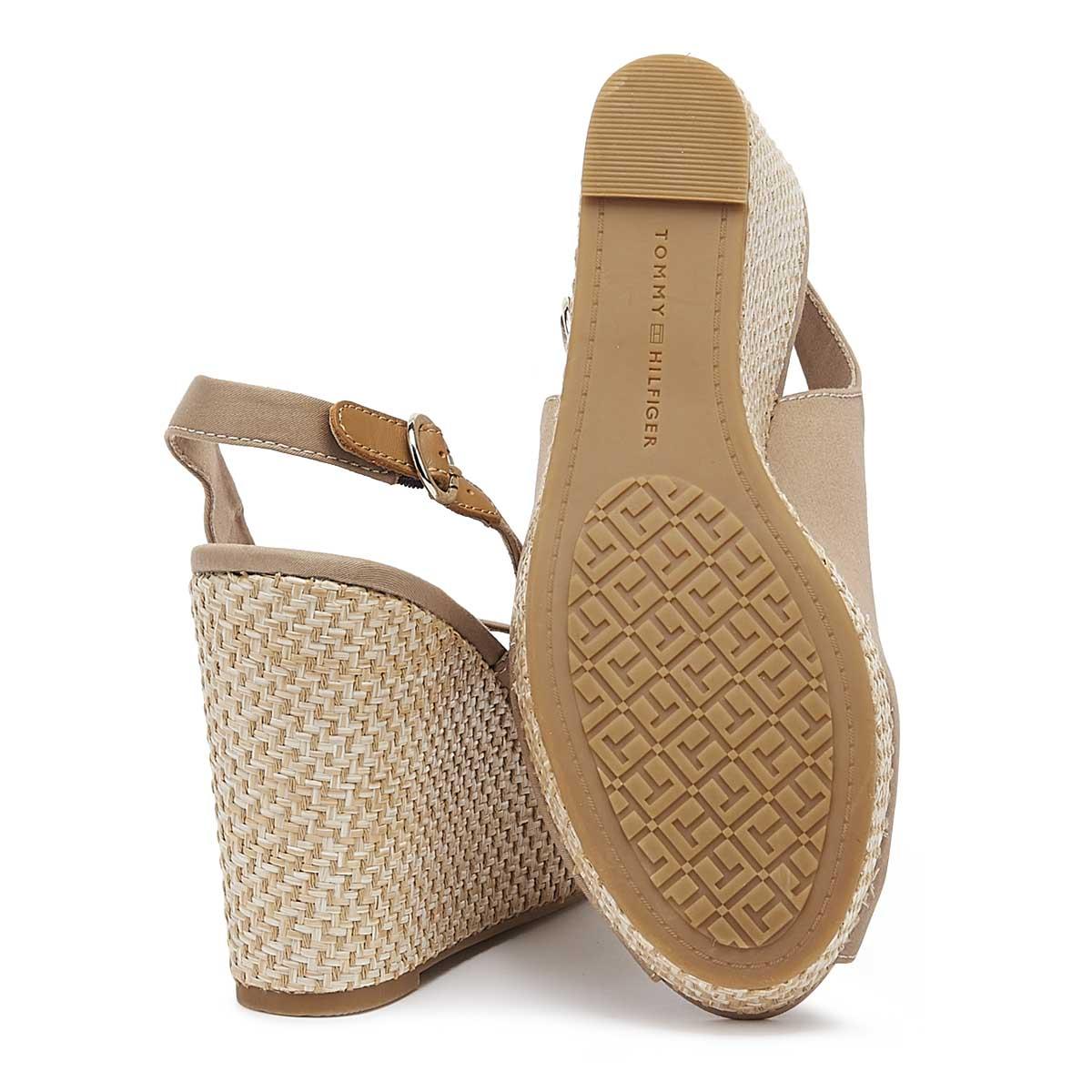 tommy hilfiger cobblestone wedges