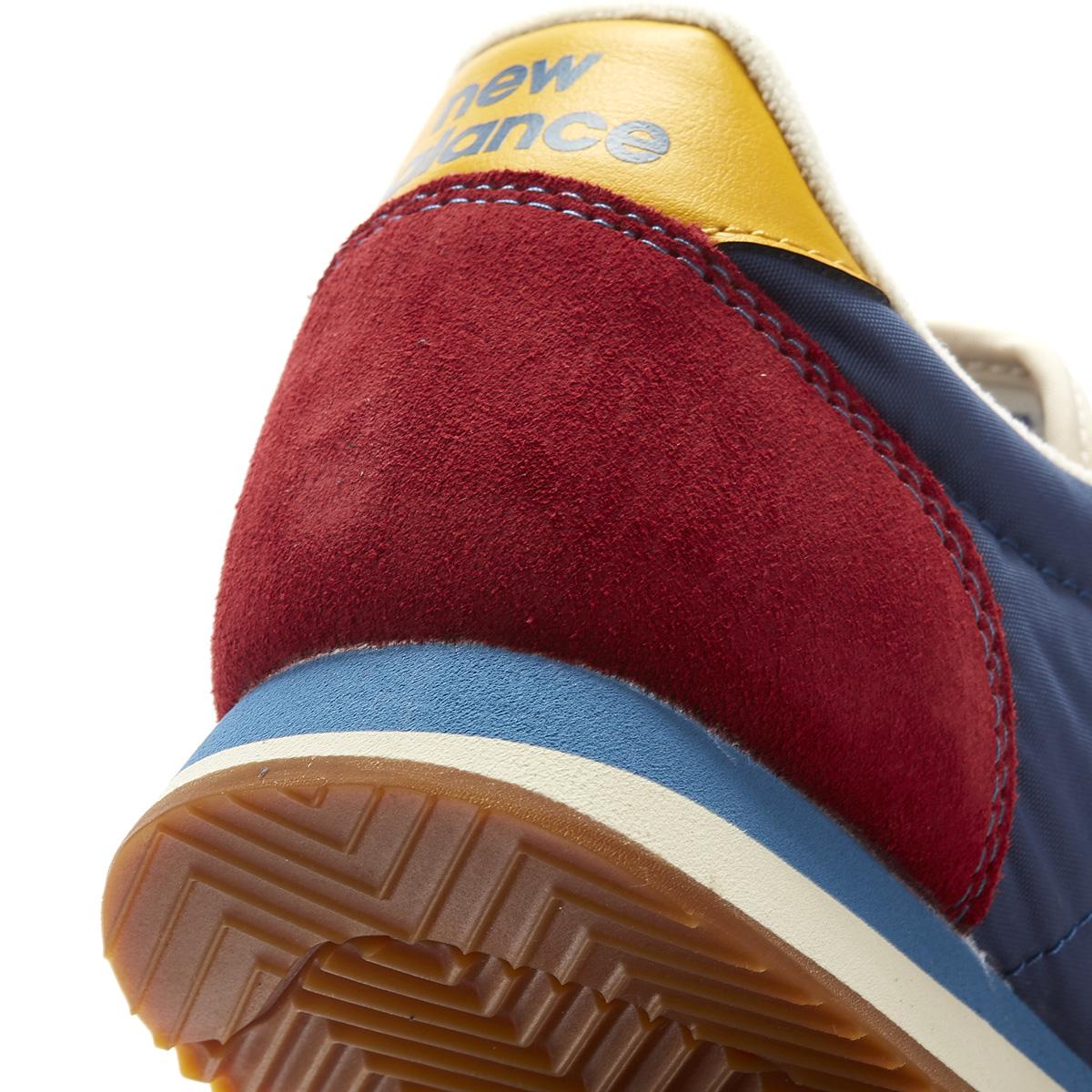 new balance navy & red 220 trainers