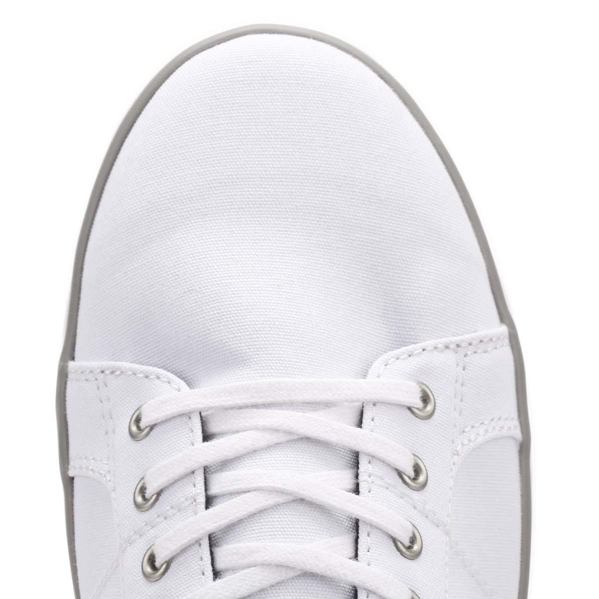 tommy hilfiger white canvas trainers