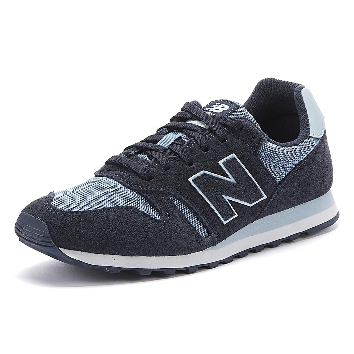New Balance Suede 373 Womens Navy / Blue Trainers - Lyst