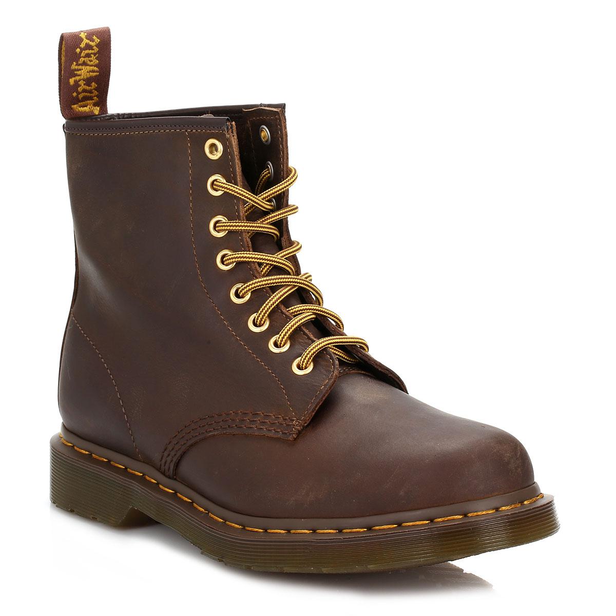 Lyst Dr. Martens Dr. Martens 1460 Crazy Horse Aztec Brown Leather