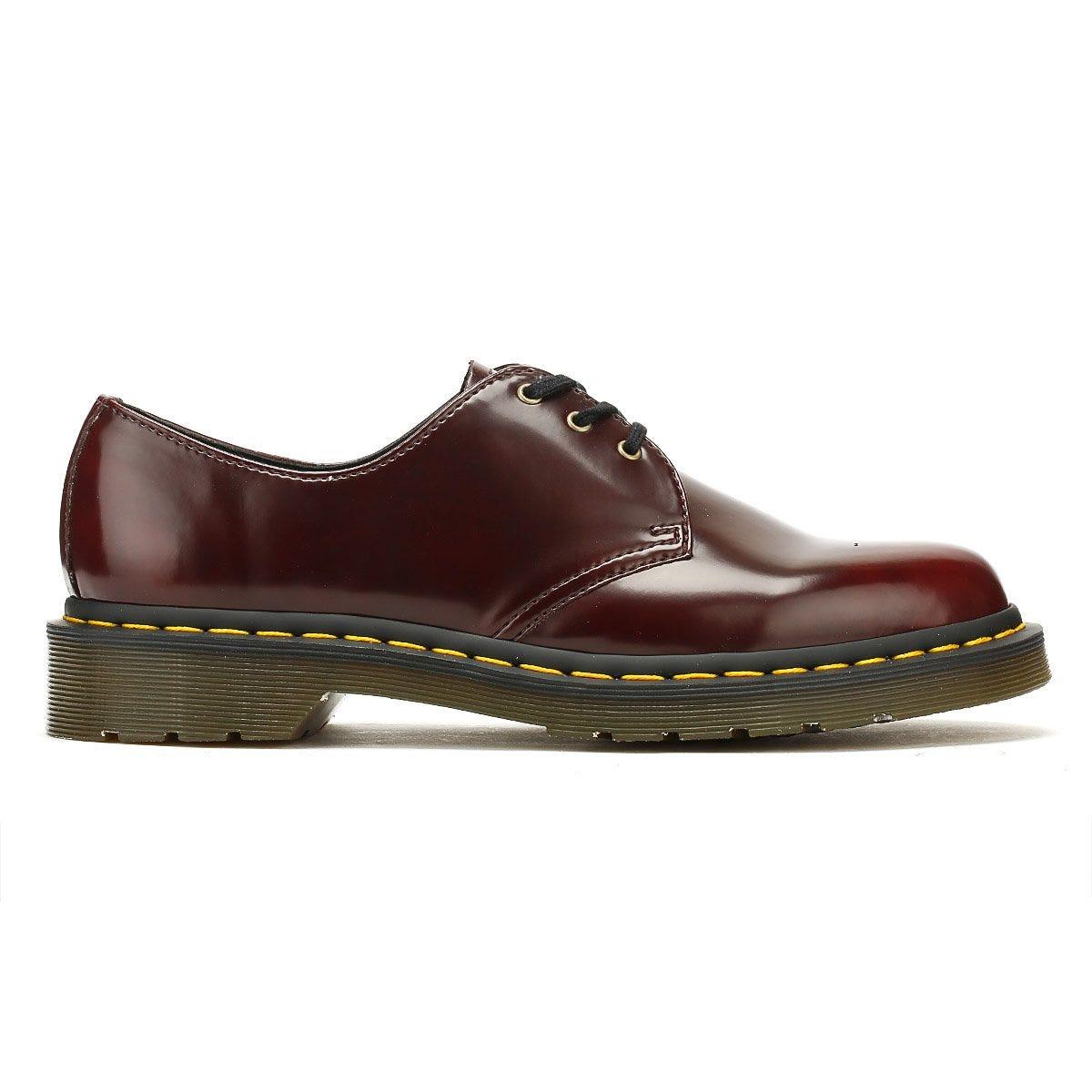 dr martens 1461 vegan cherry red