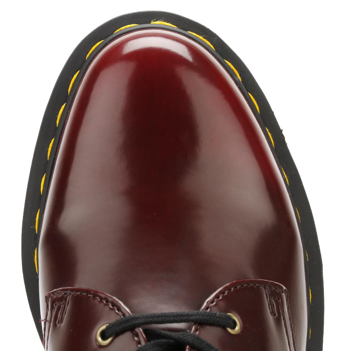 Dr. Martens 1461 Vegan 3eye Gibson (cherry Red Cambridge