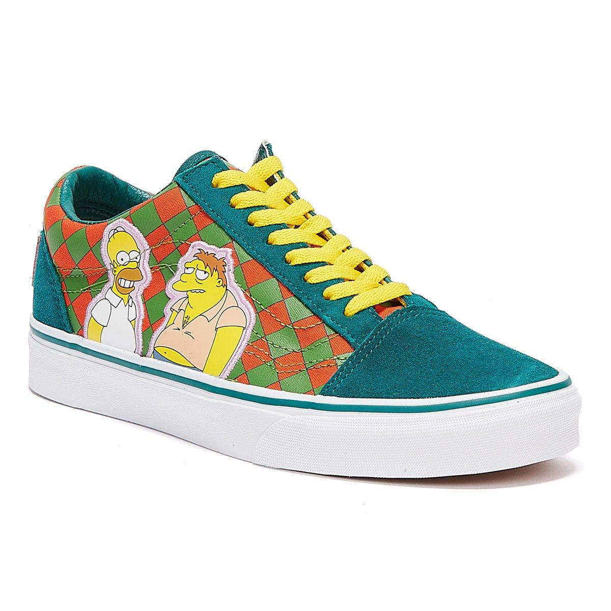the simpsons x vans old skool moe's