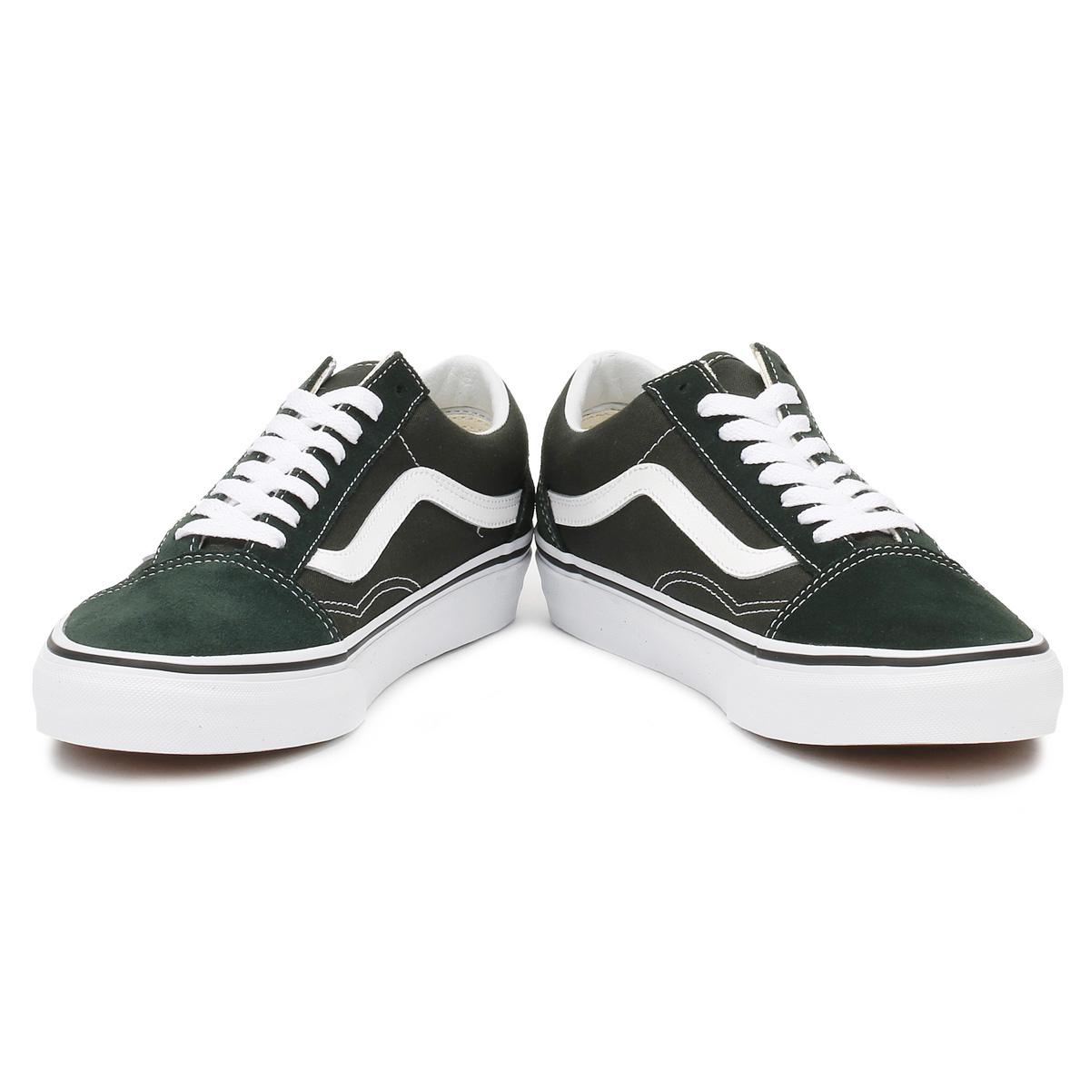 vans old skool scarab green