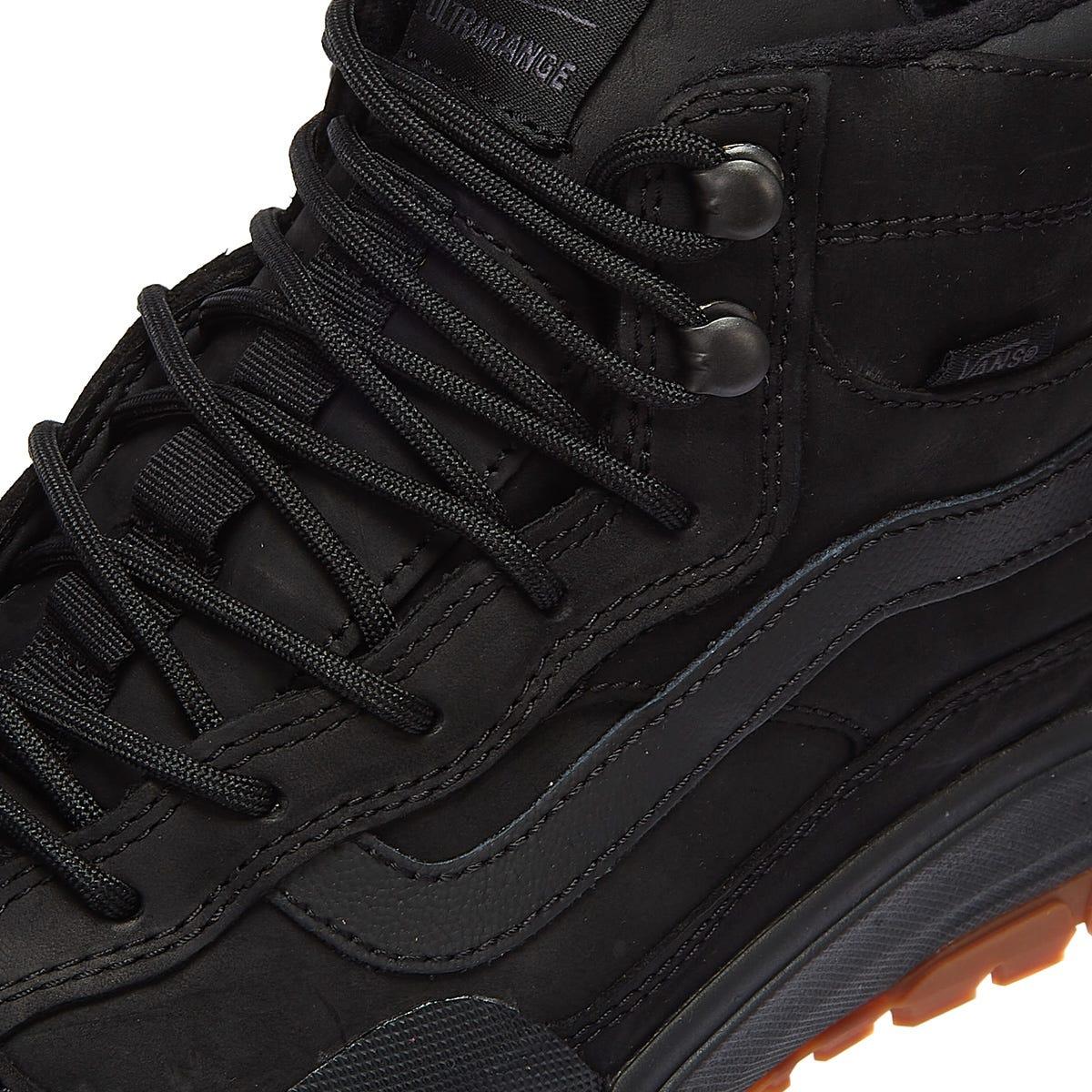 Vans Leather Ultrarange Exo Hi Mte Mens Black / Black Trainers for Men - Lyst