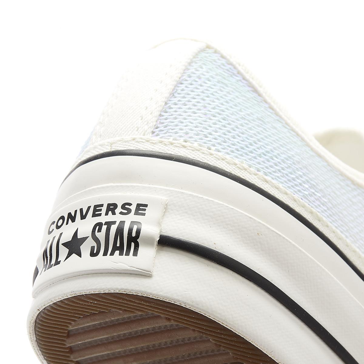 converse ox sequins womens trainers