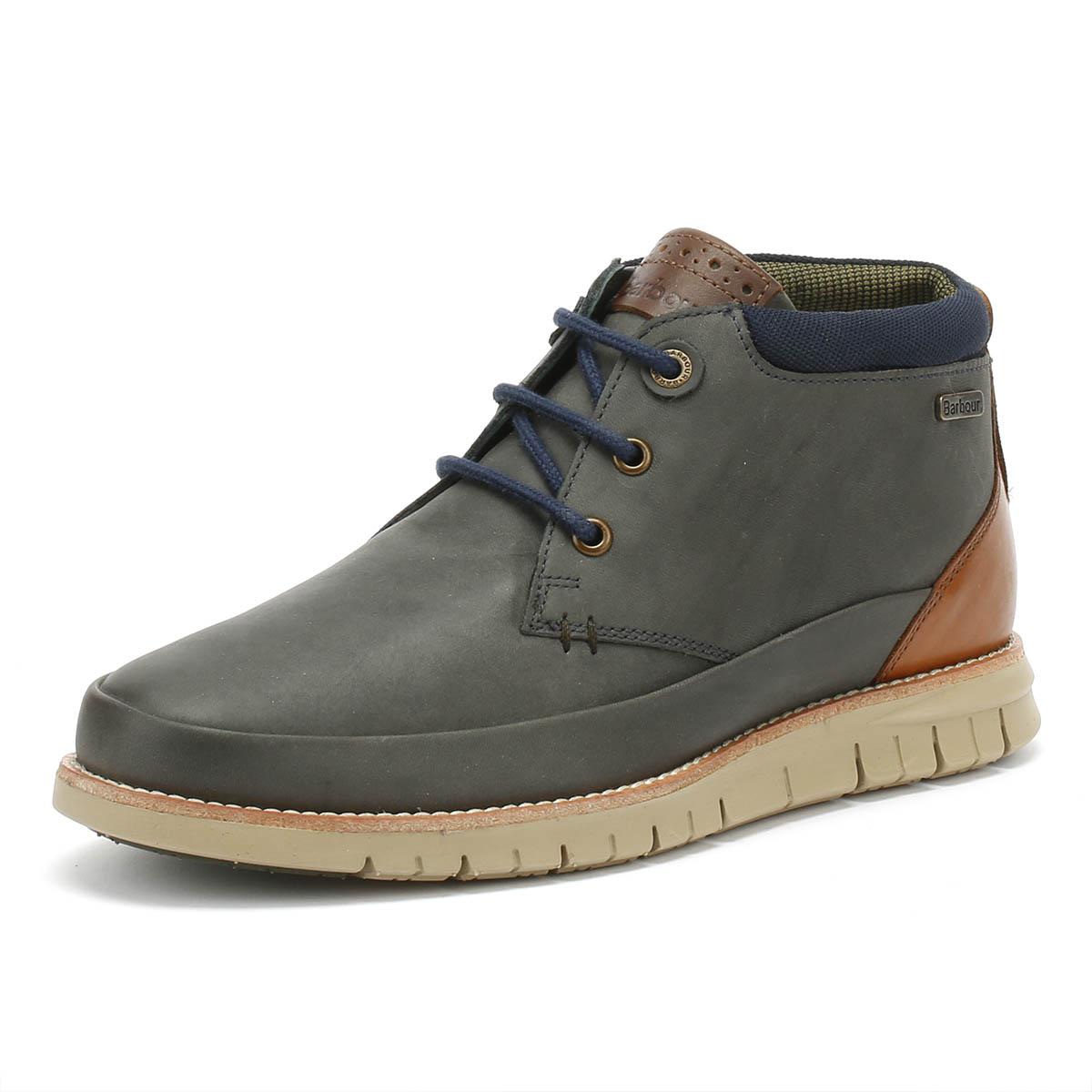 navy barbour boots