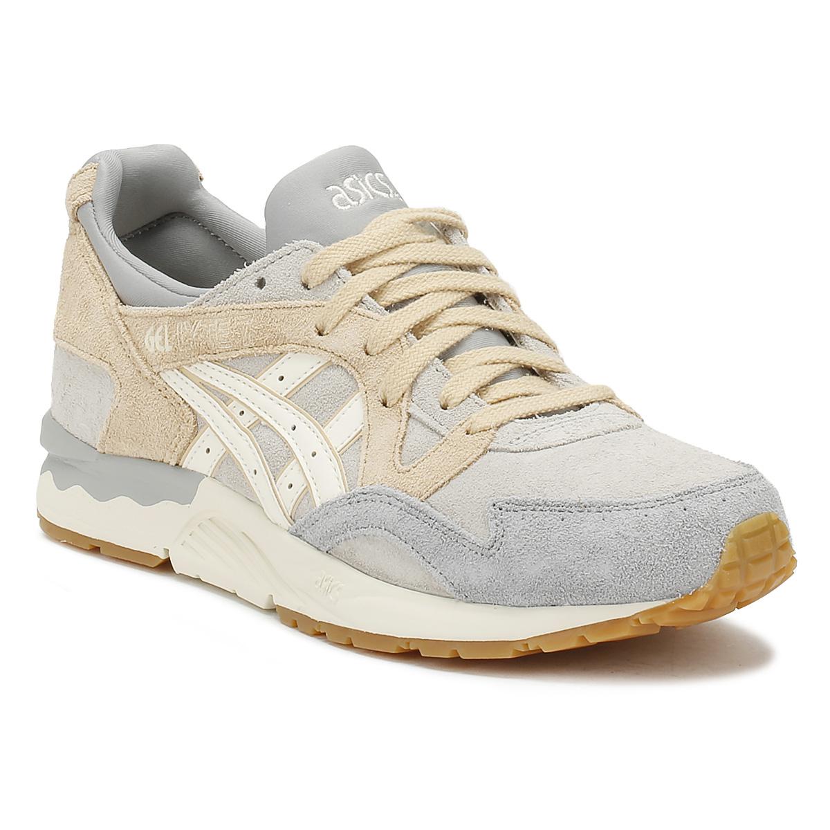 asics gel lyte v grey cream