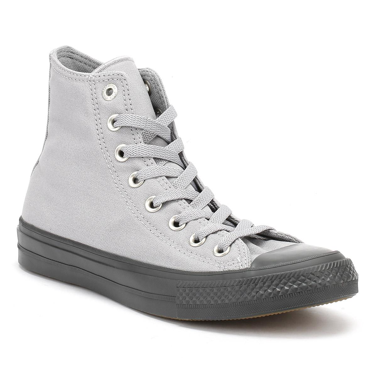 converse chuck taylor ii black hi top trainers