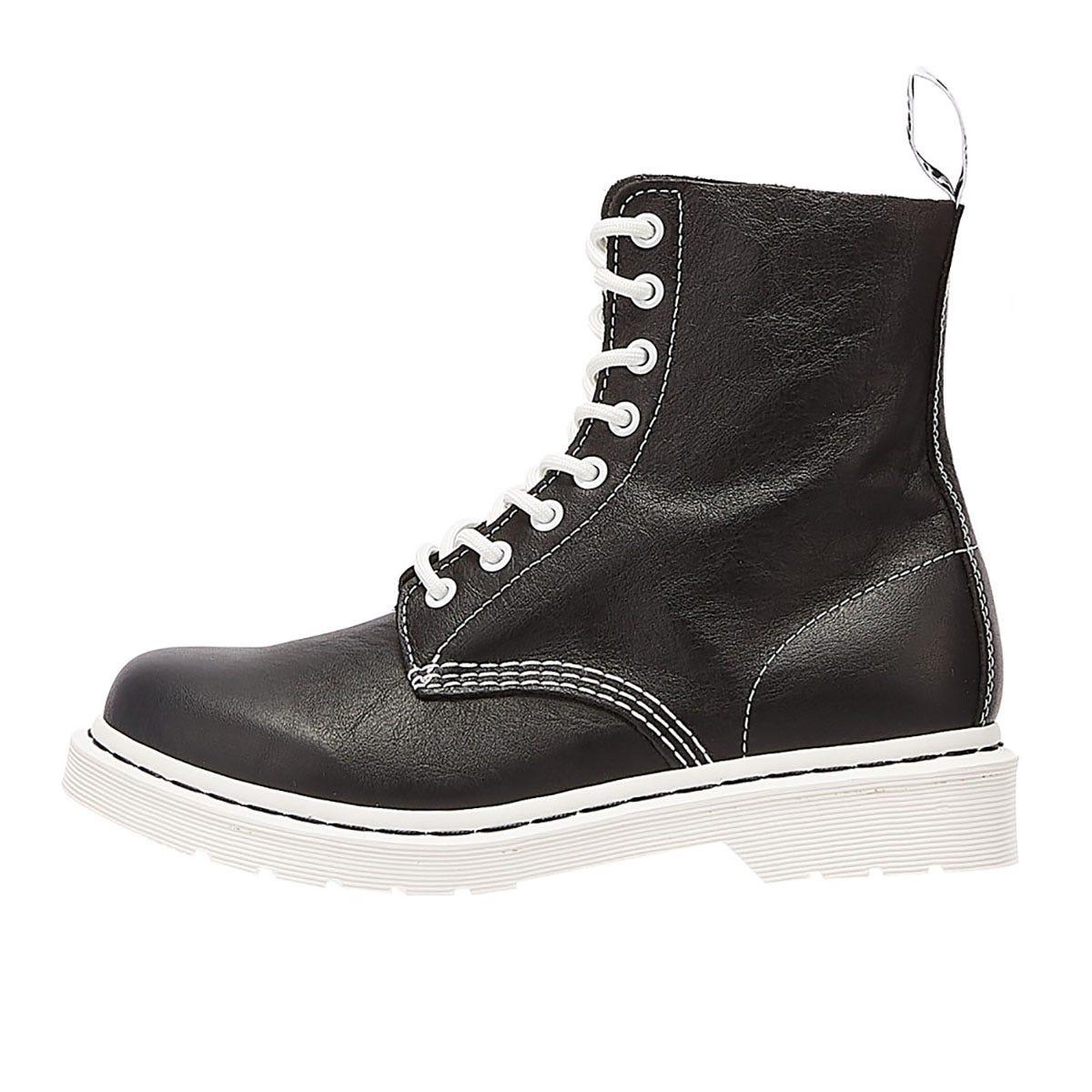 dr martens pascal black and white