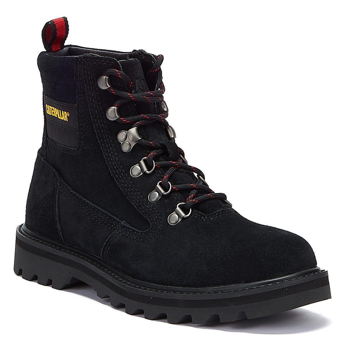 Caterpillar Suede Graviton Mens Black Boots for Men Lyst