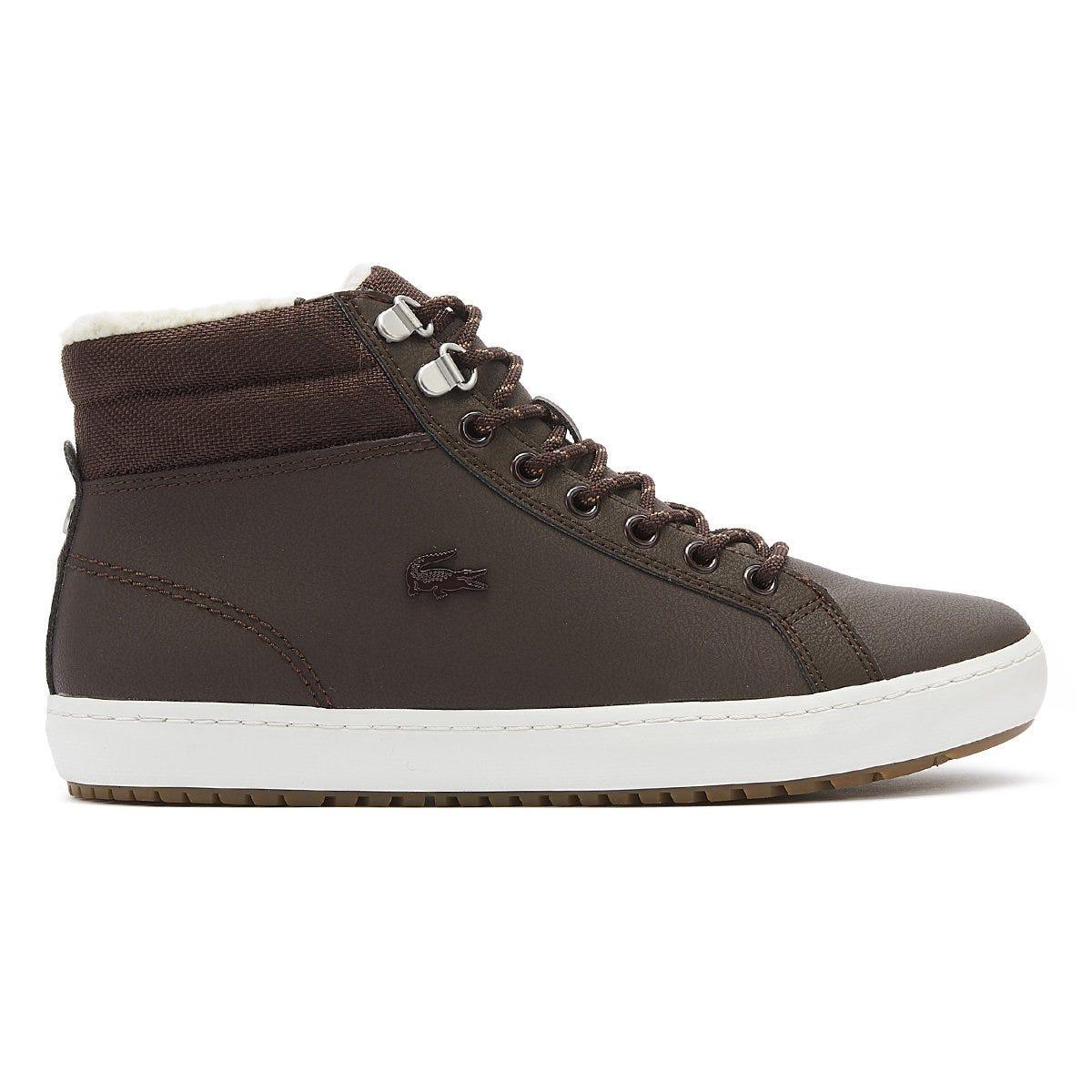 lacoste brown boots