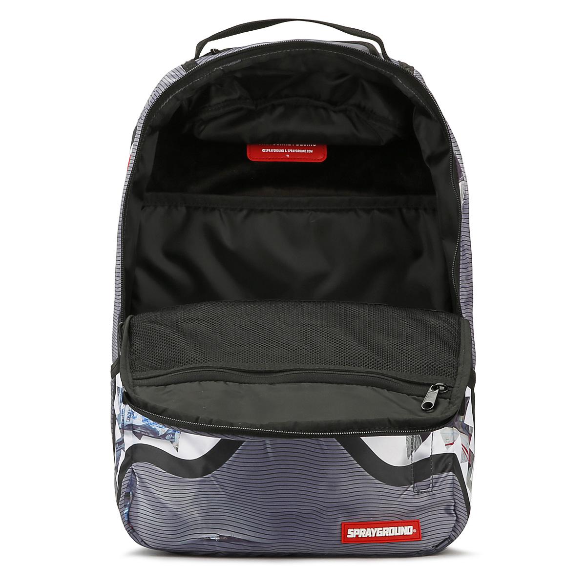 Sprayground Synthetic Blue Money Hungry Shark Backpack Lyst