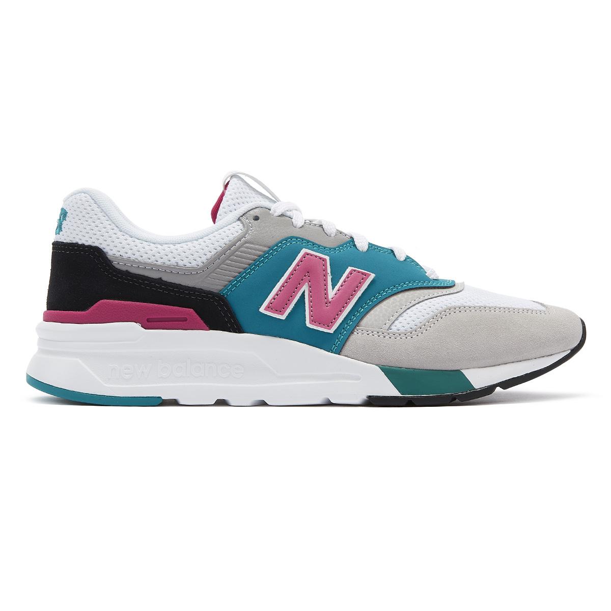 New Balance Suede 997 Mens Grey / Turquoise Trainers in Gray for ...