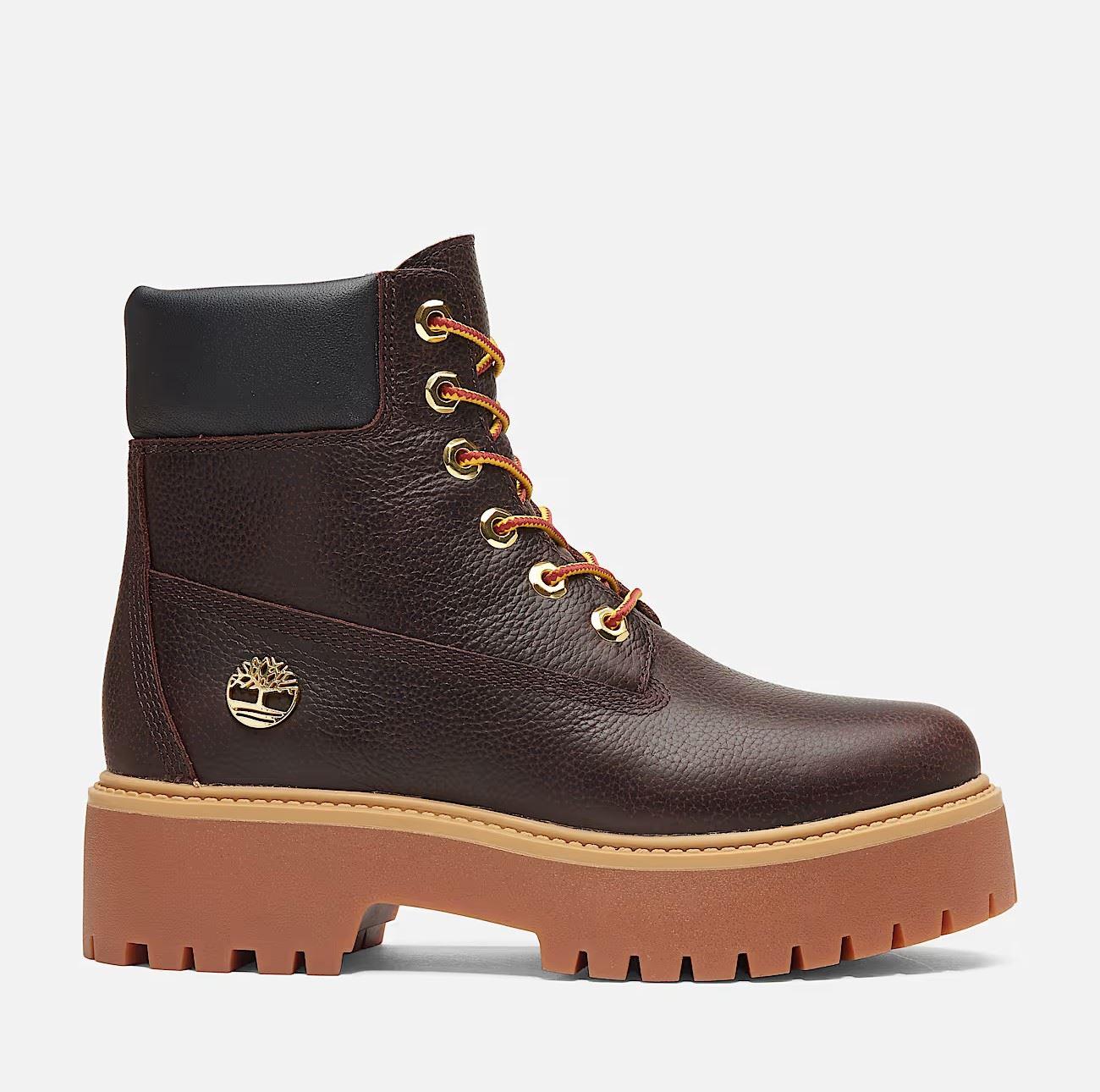 Brown leather timberlands sale