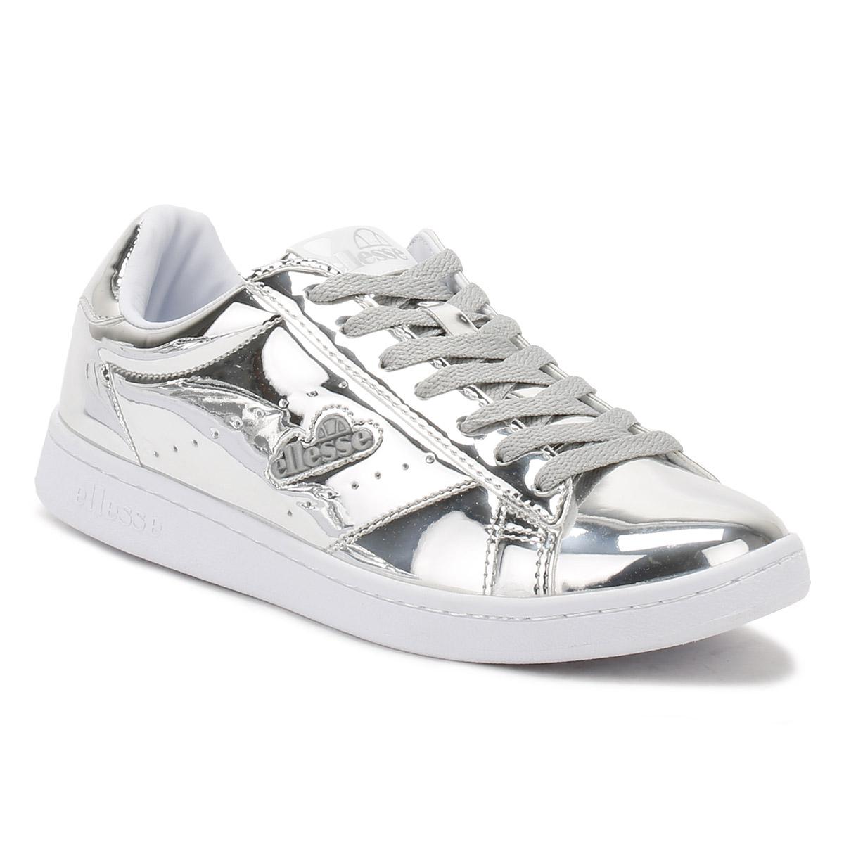 ellesse silver trainers