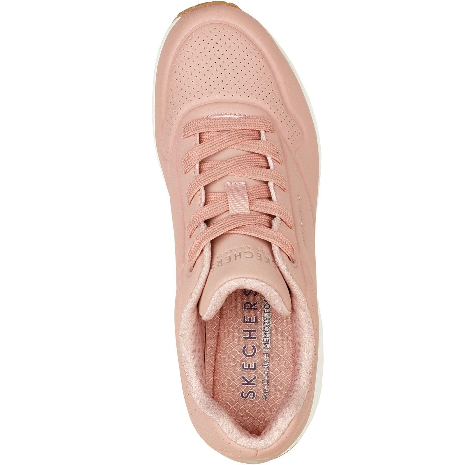 Skechers Uno Stand On Air 73690 blsh Blush Lace Up Shoe in Pink Lyst UK