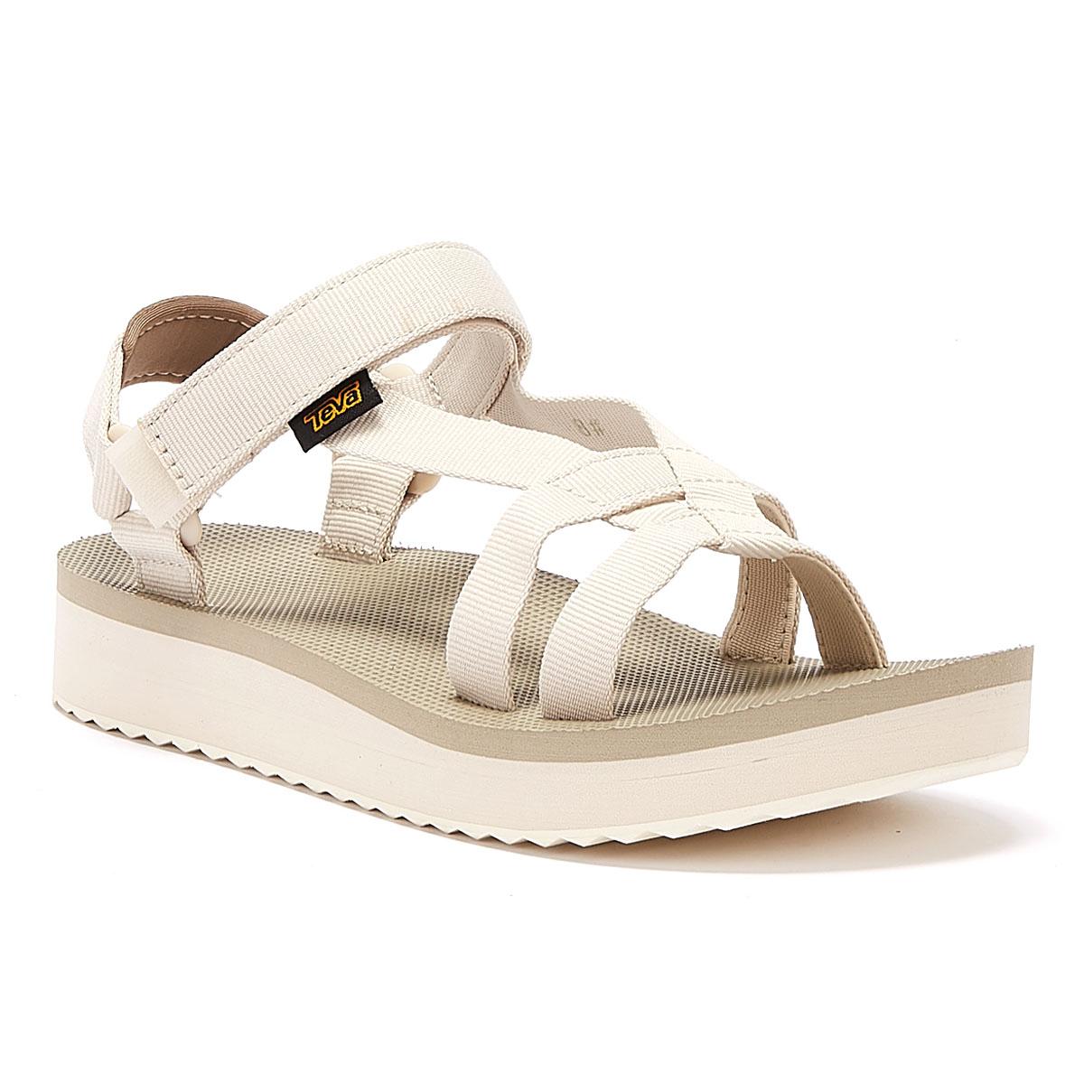 white rubber tevas