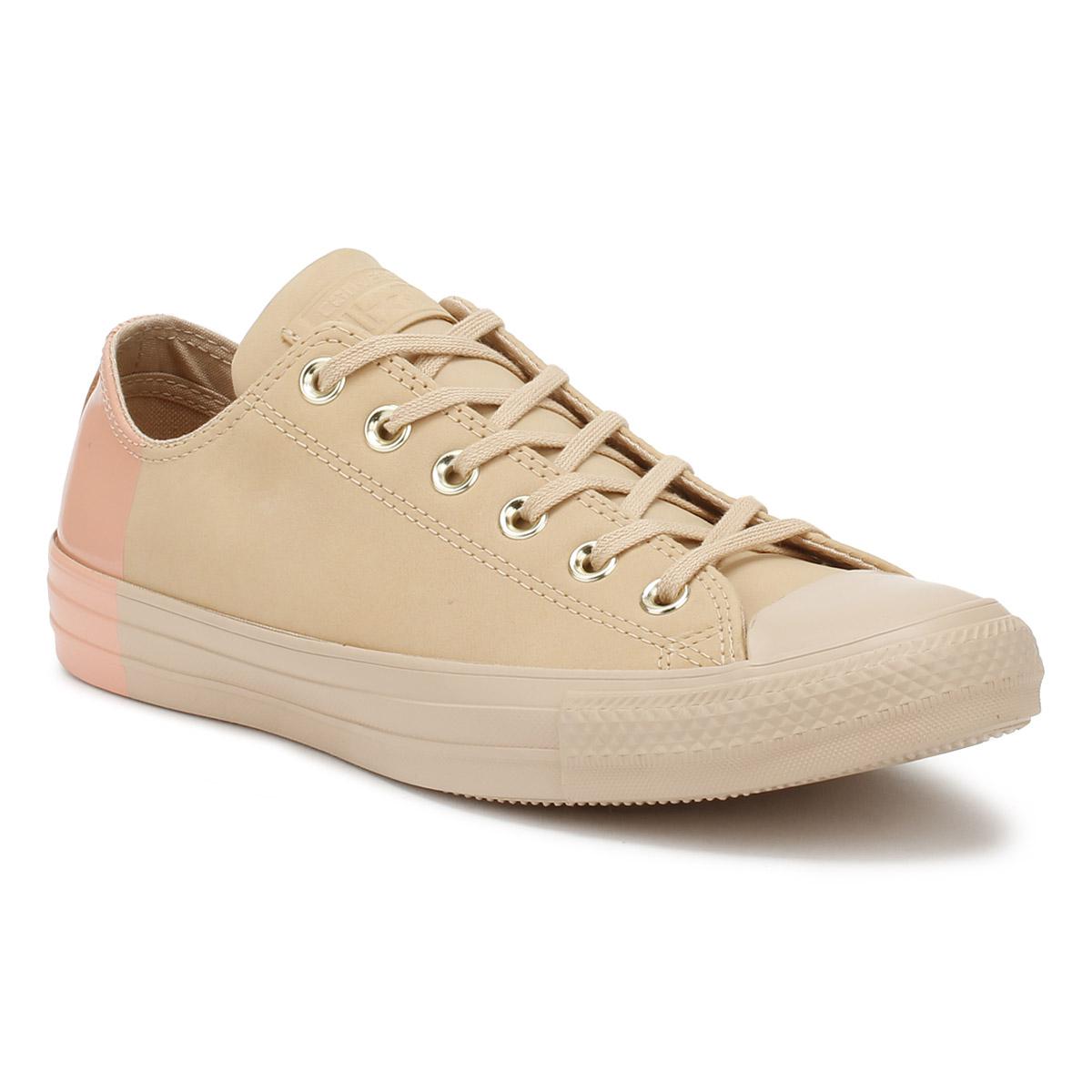 Converse Chuck Taylor All Star Womens Bio Beige Ox Trainers in Natural -  Save 29% - Lyst