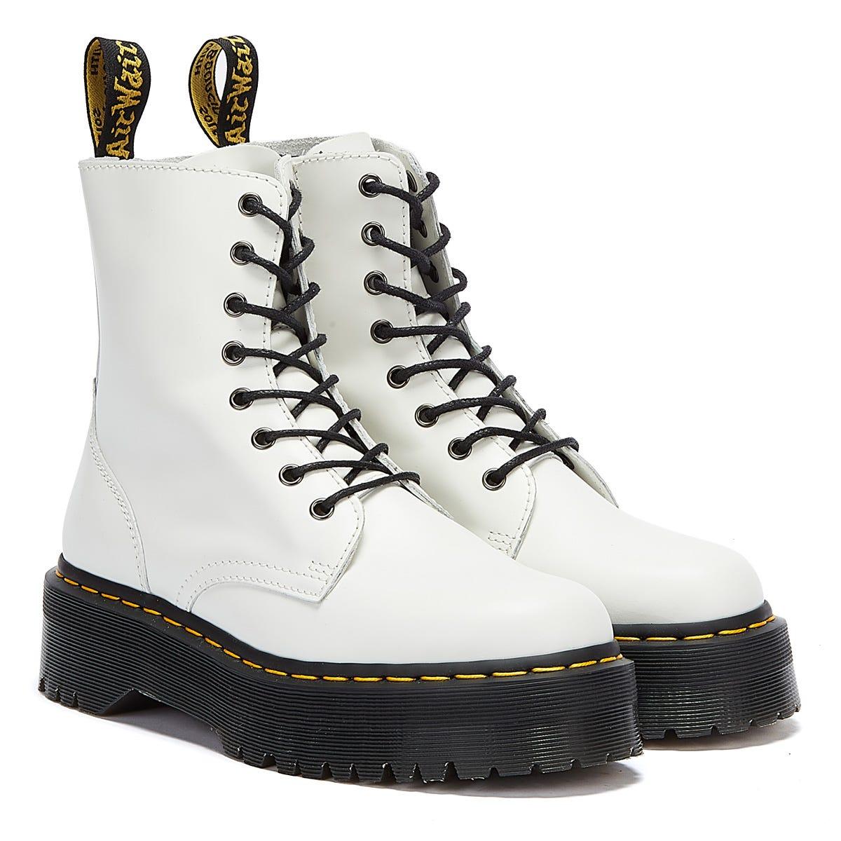 off white dr martens denim