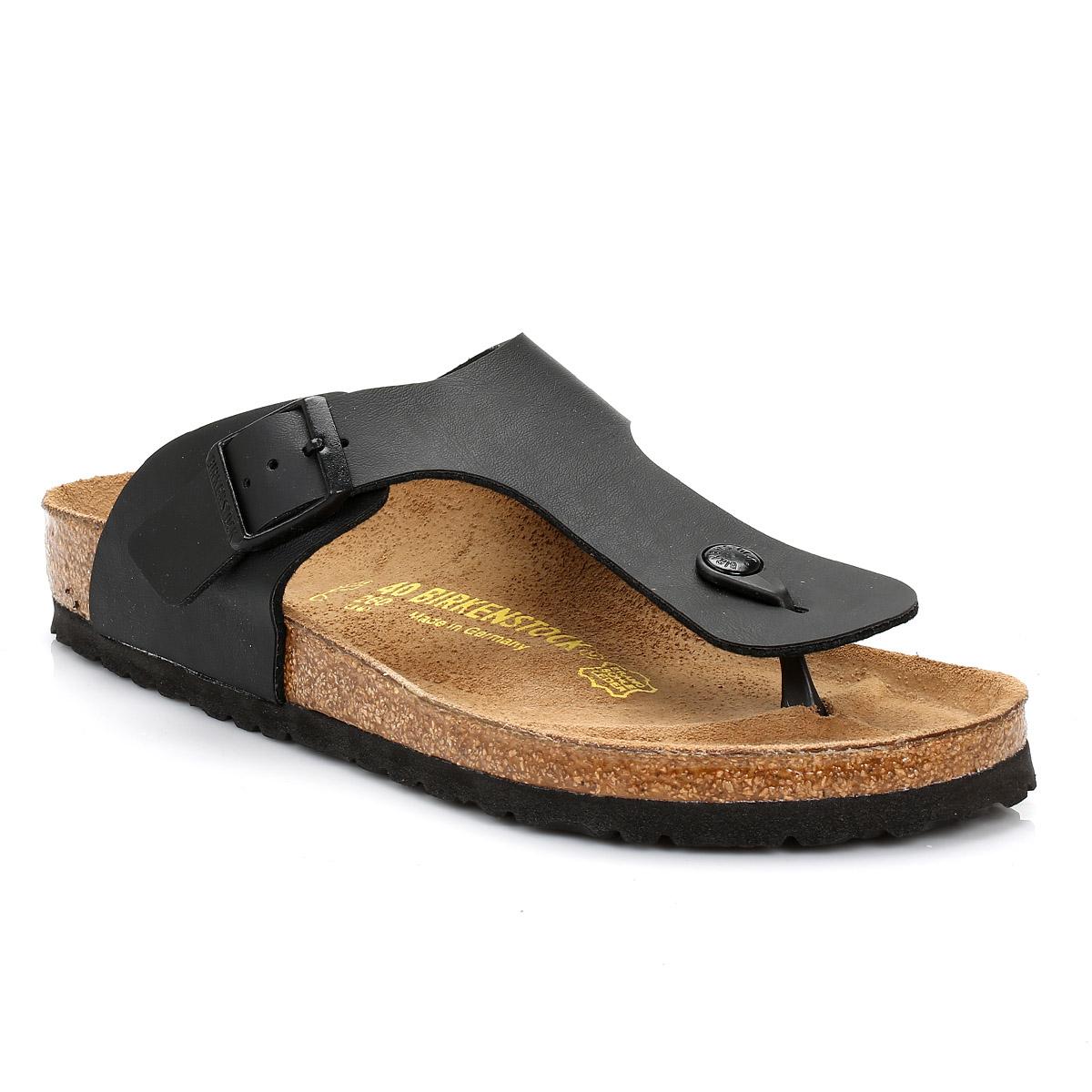 Birkenstock Synthetic Ramses Birkoflor Mens Black Sandals for Men Lyst