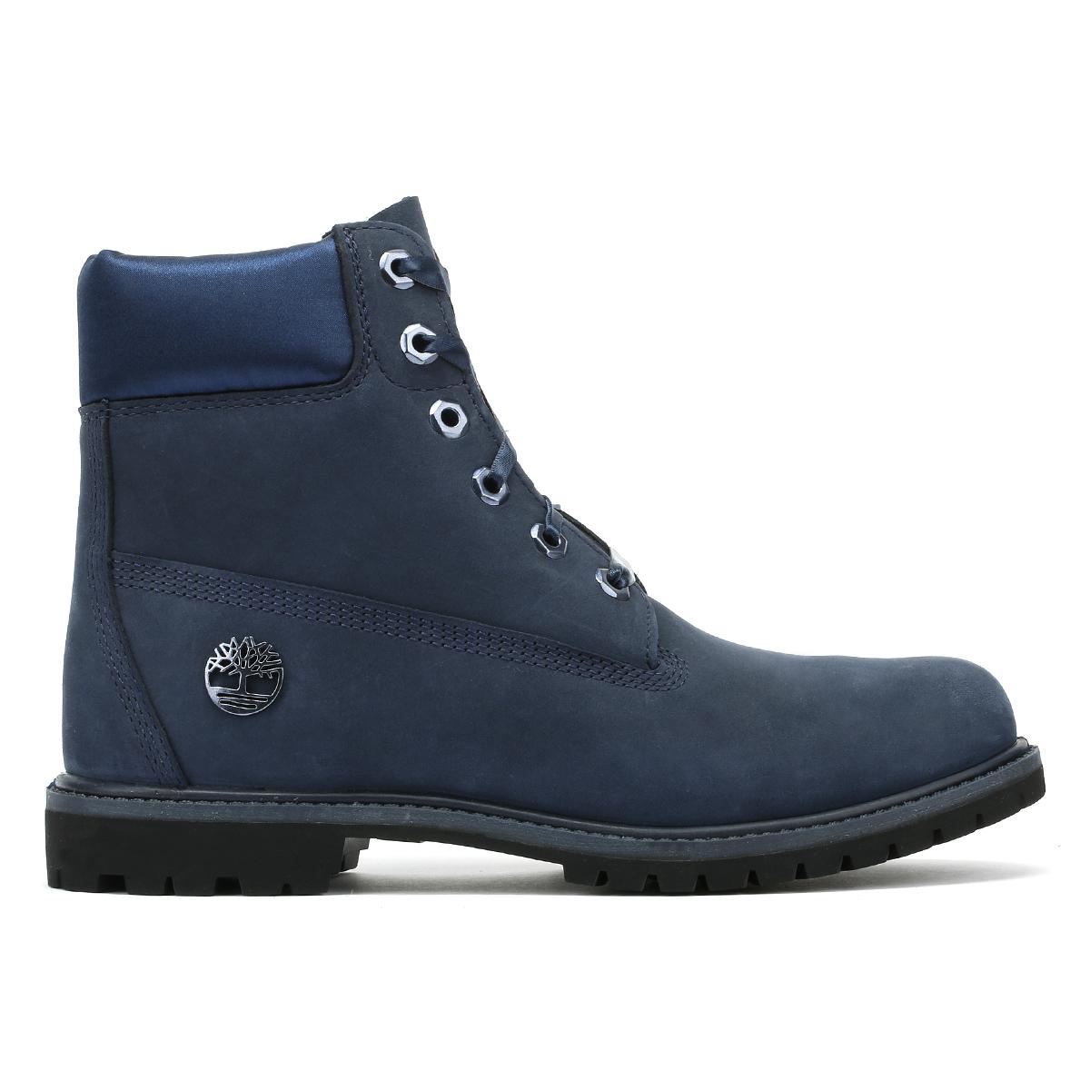 Timberland 6 Inch Premium Womens Blue Waterbuck / Satin Boots - Lyst