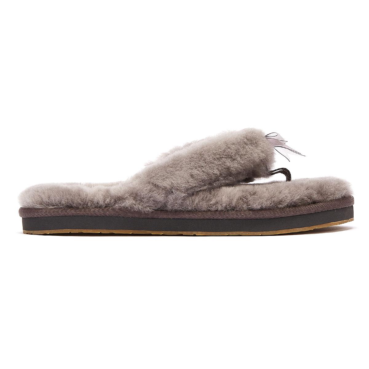 ugg fluff grau
