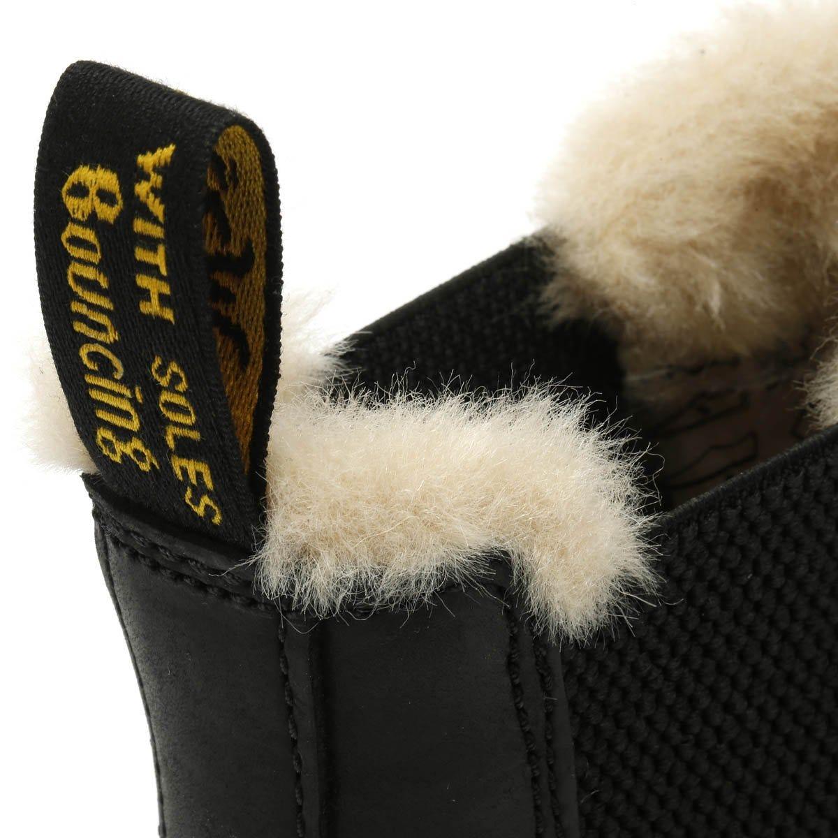 tan leonore fur lined chelsea boots