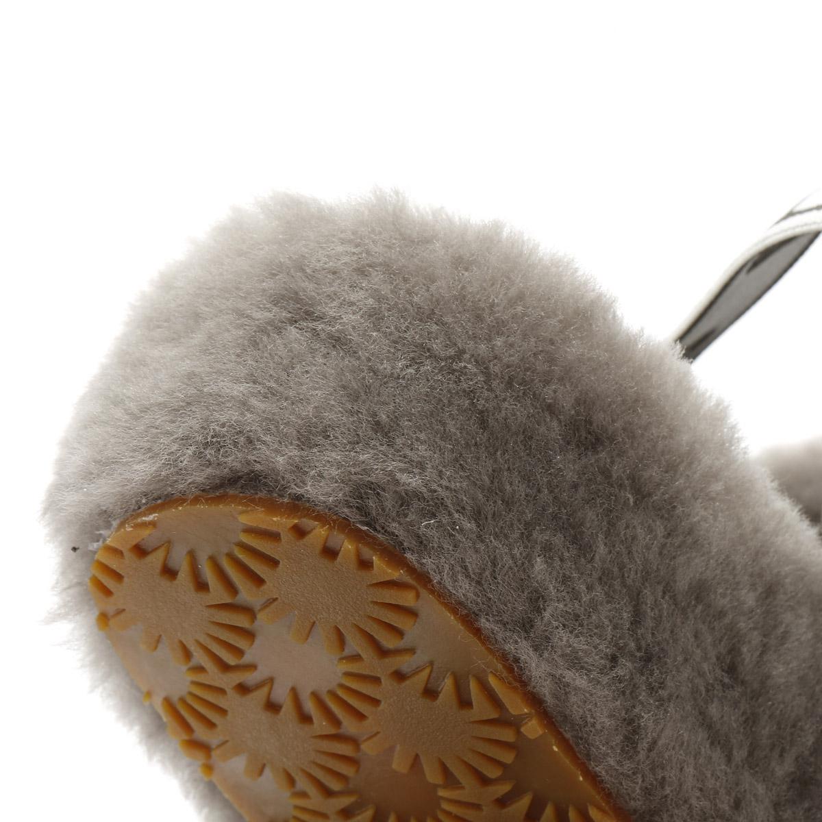 ugg slides charcoal