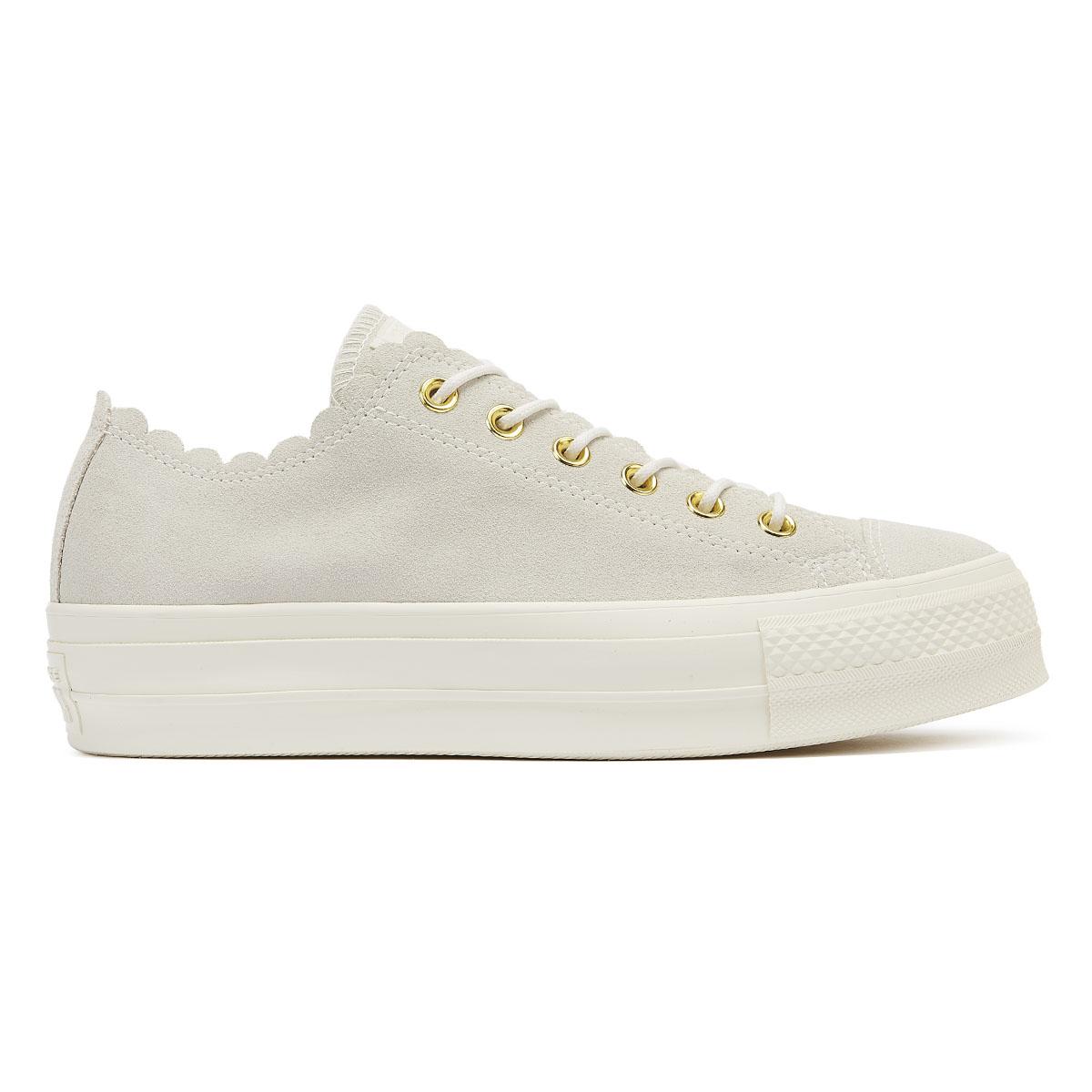 grey frilly converse