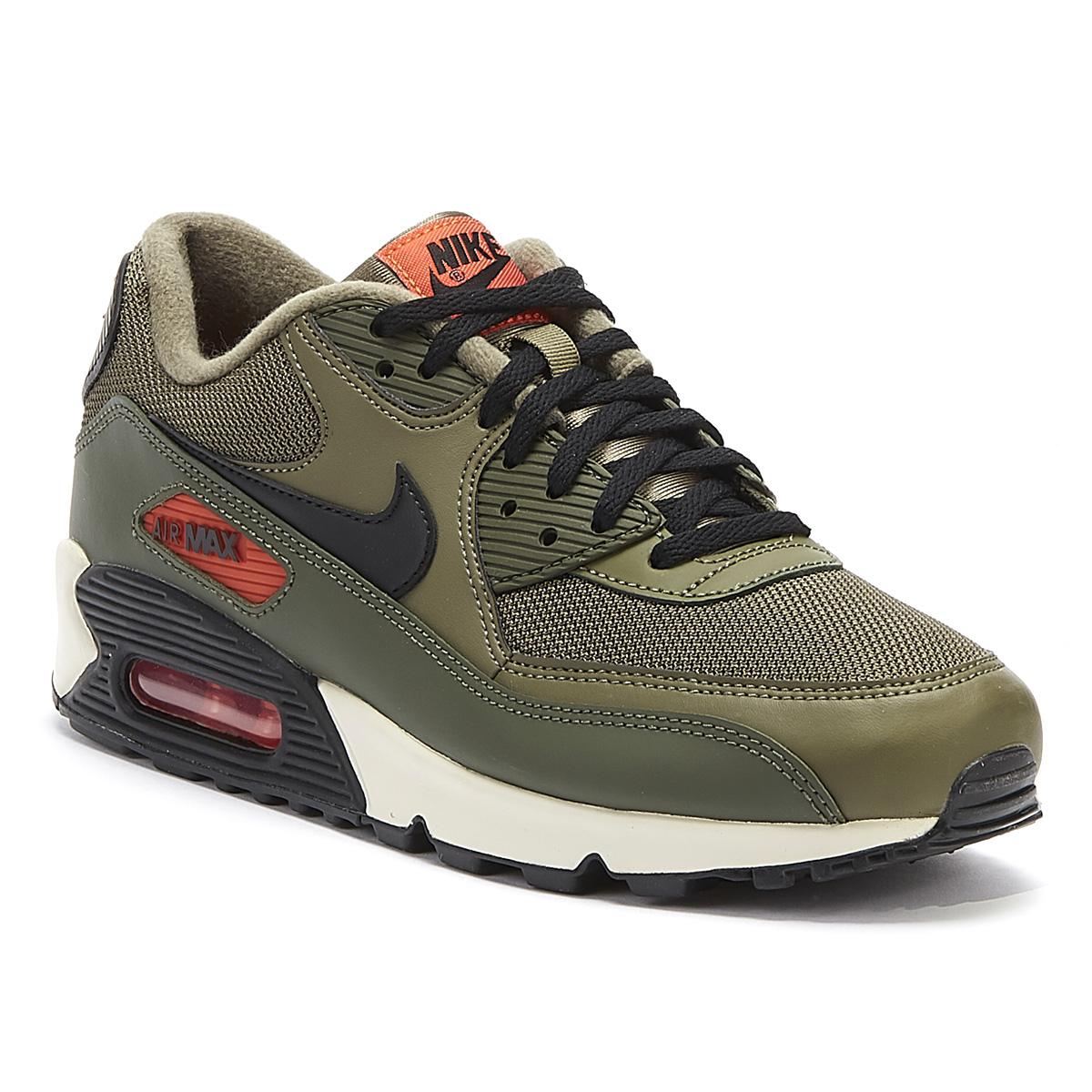 air max 90 olive orange