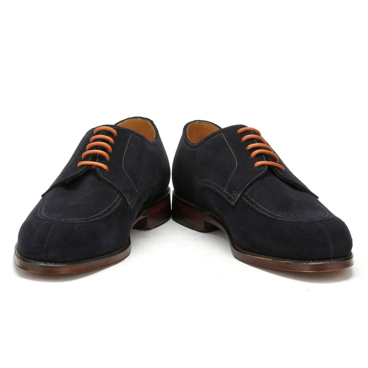 Loake Mens Navy Suede Ealing Shoes in Blue for Men - Lyst