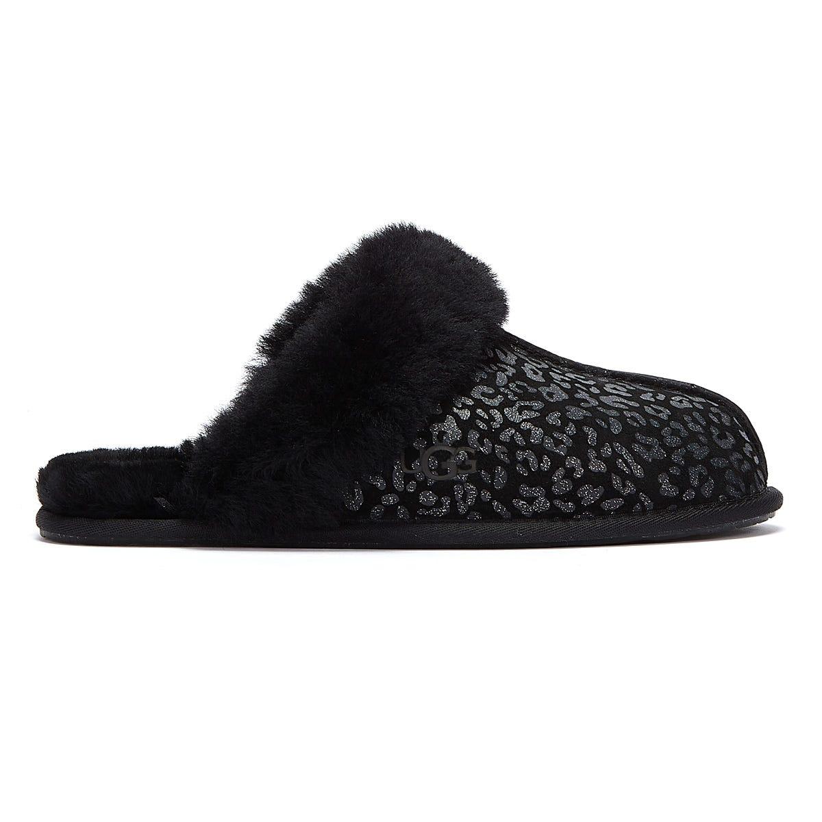 ugg scuffette leopard slippers
