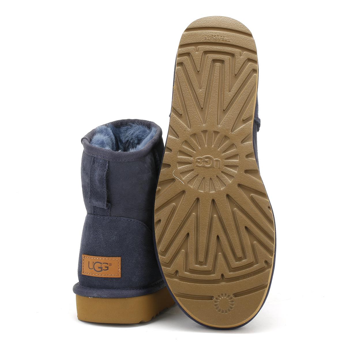 navy mini ugg boots