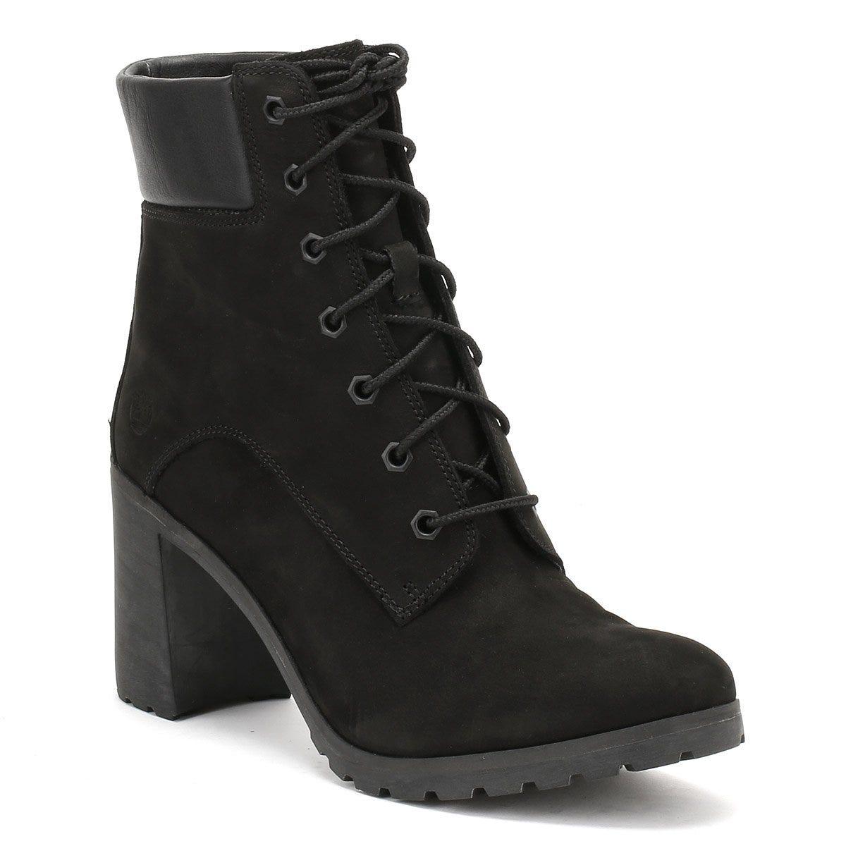 timberland womens black allington 6 inch boots