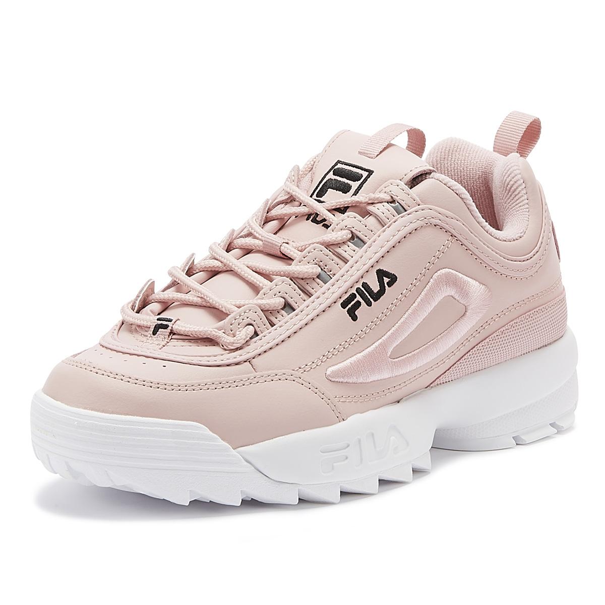 fila trainers womens pink