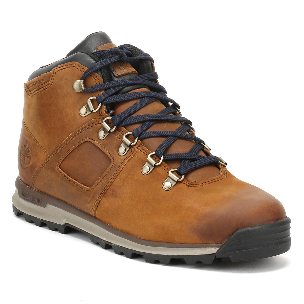 Timberland Mens Brown / Navy Gt Scramble Boots for Men - Lyst