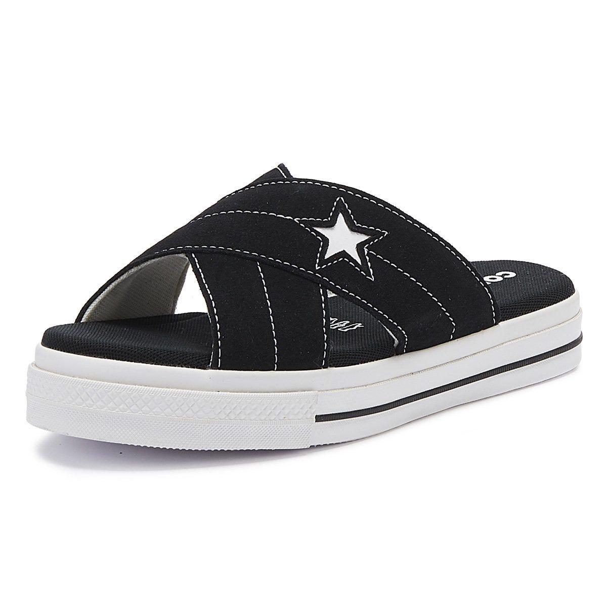 converse slides womens