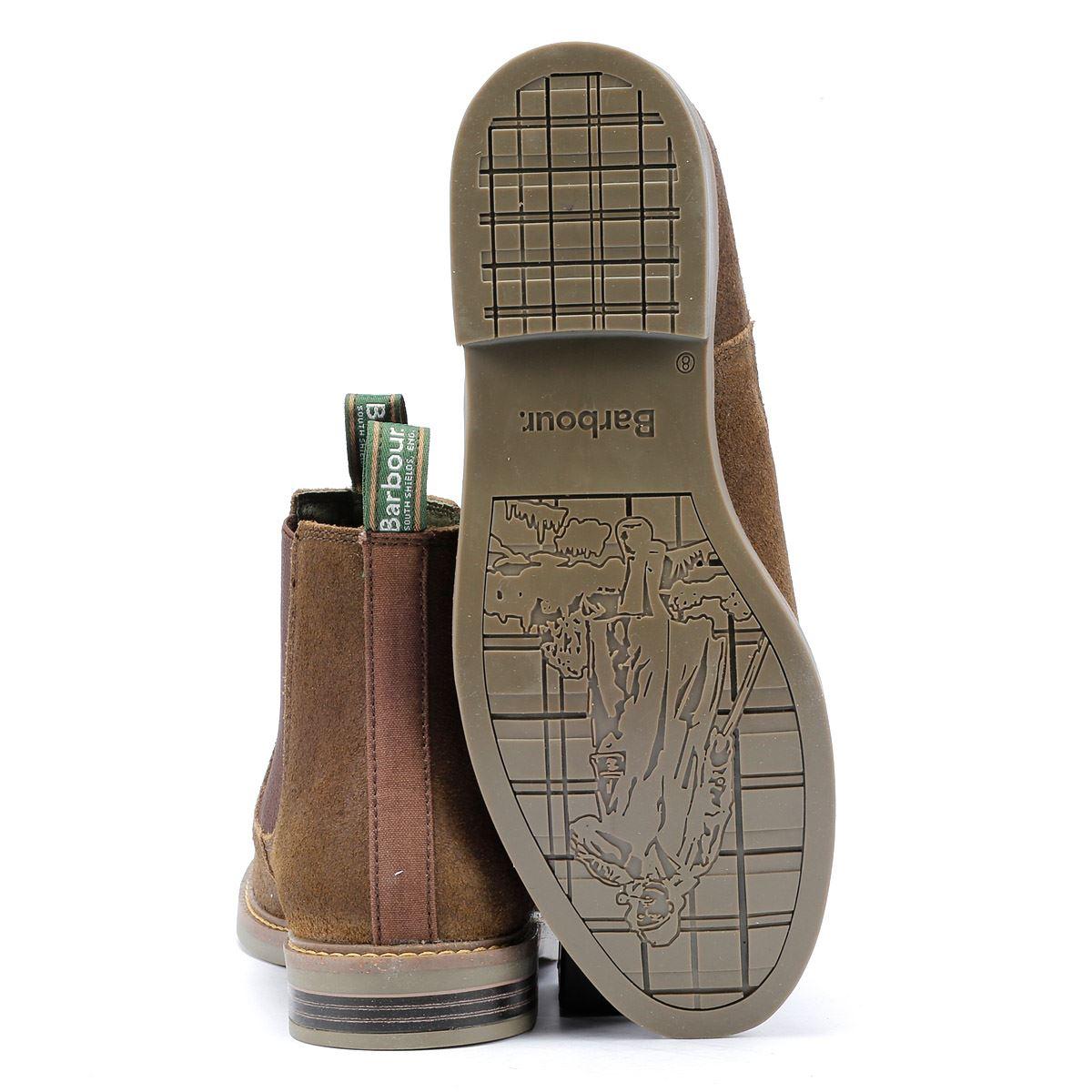 barbour mens suede boots