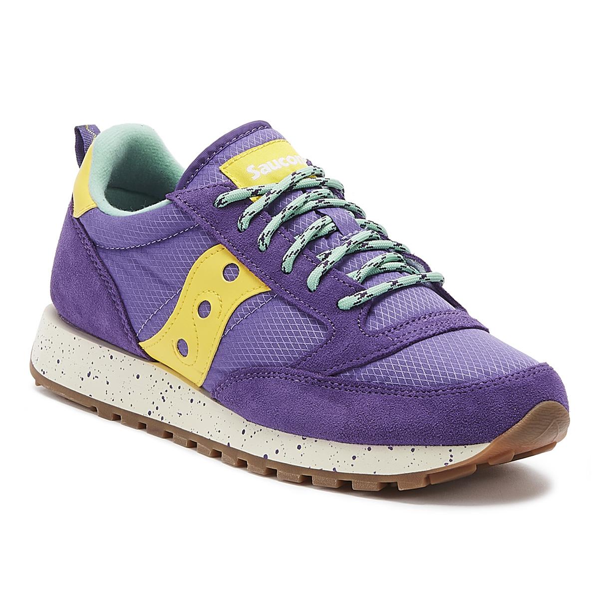 Saucony Synthetic Jazz Original in Purple/Yellow (Purple) for Men