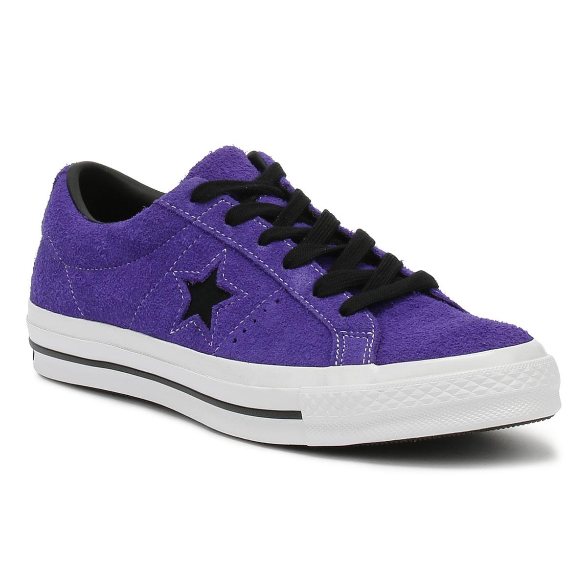 converse one star court purple