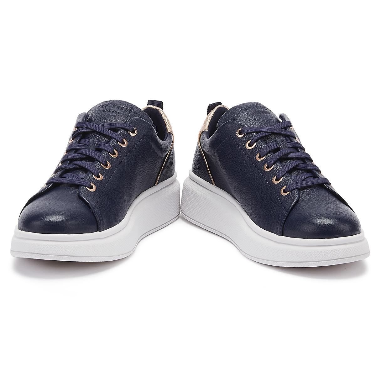 Ted Baker Ailbel Womens Navy Leather 