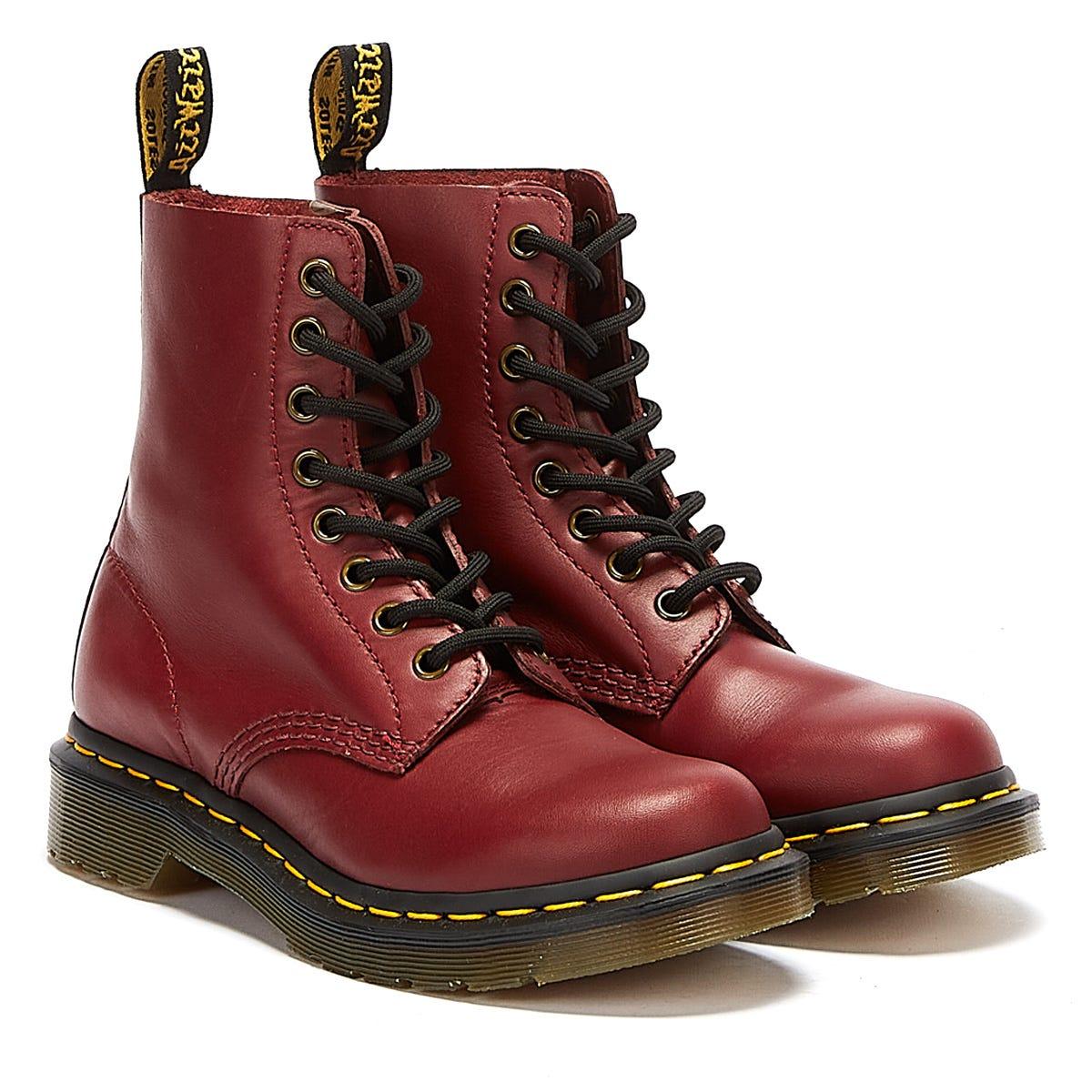 dr martens 1460 pascal cherry red